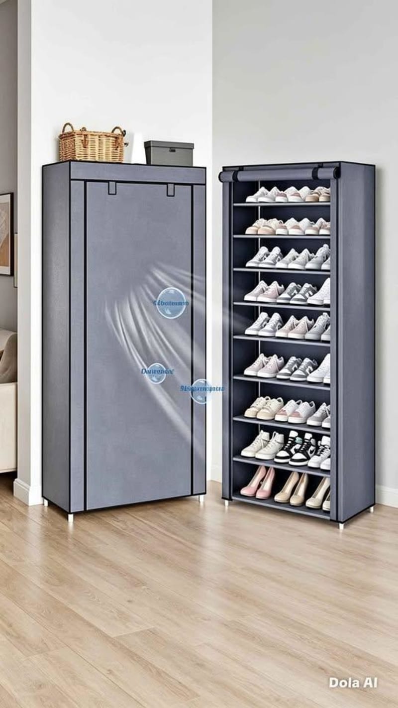 Organizador De Zapatos 10 Niveles Zapatera Con Forro 3