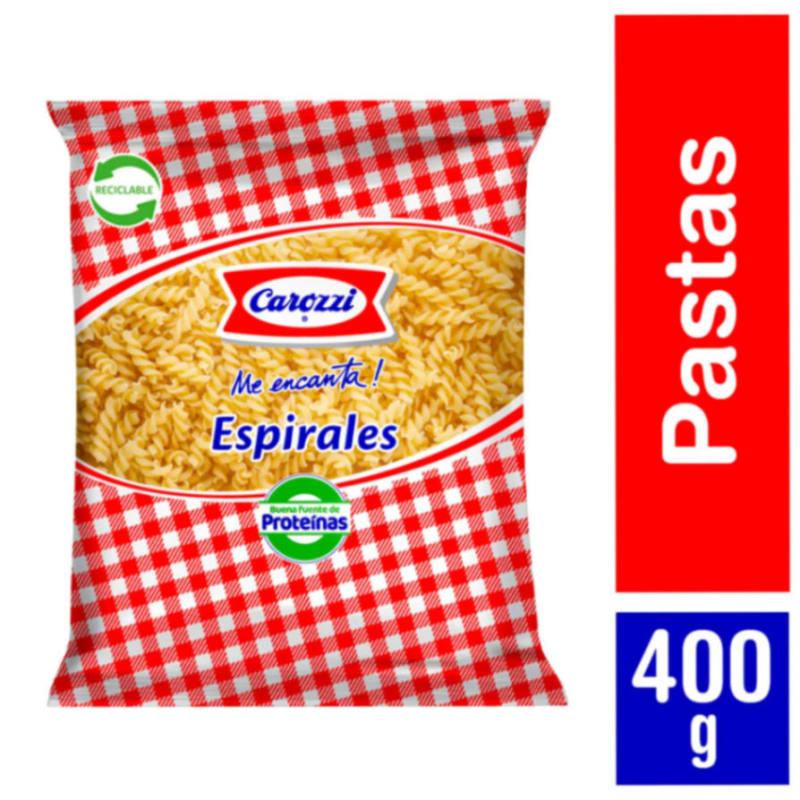 Fideo carozzi espirales 1