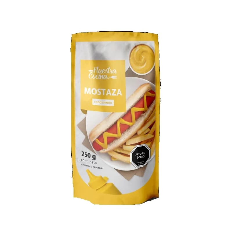 Mostaza nuestra cocina 250grs. 1