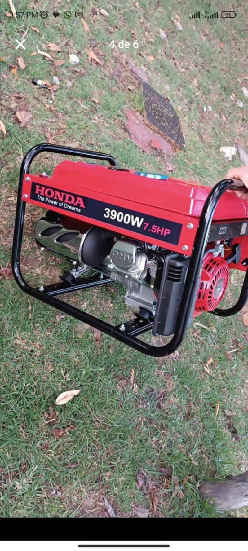 🌟Planta Electrica 3900 Honda 2