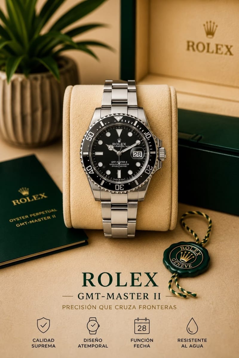 rolex Submariner Plateado 2