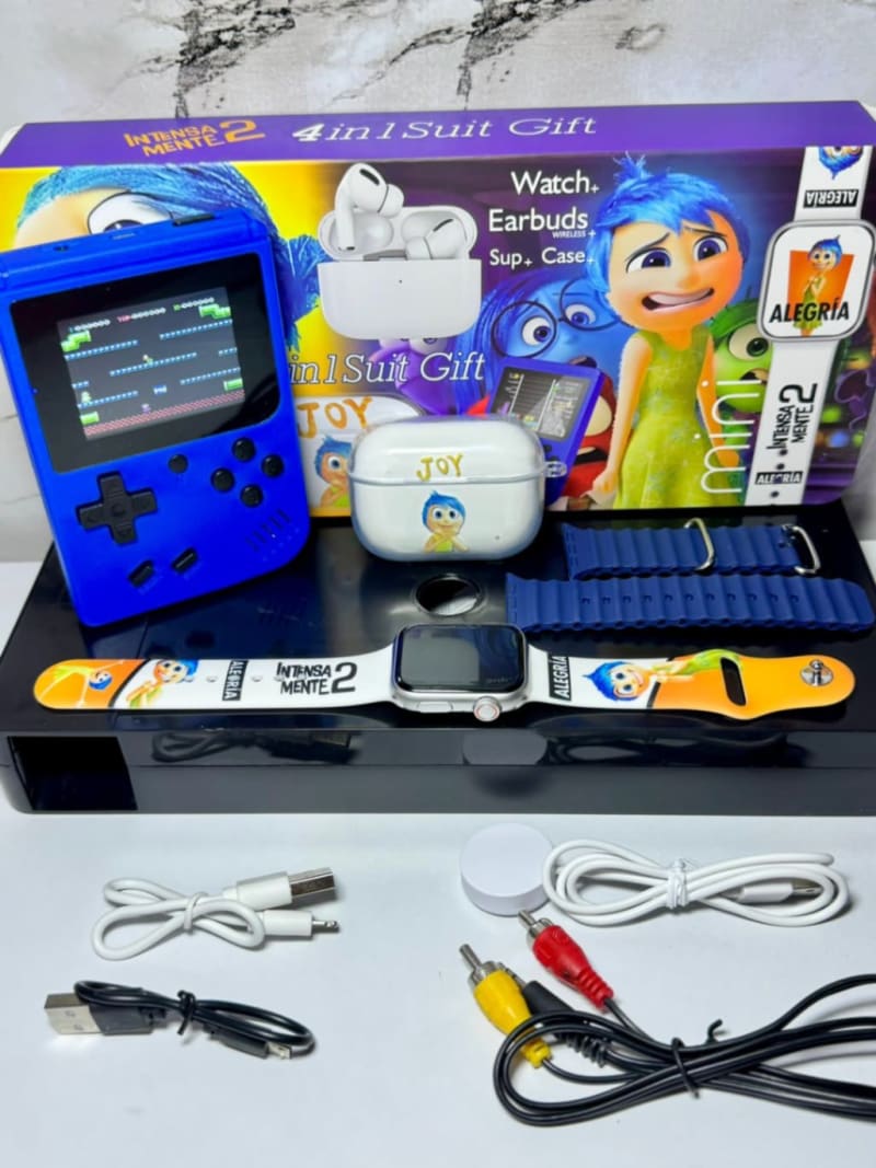 Combo Infantil Kr718 Mini 4 En 1 11