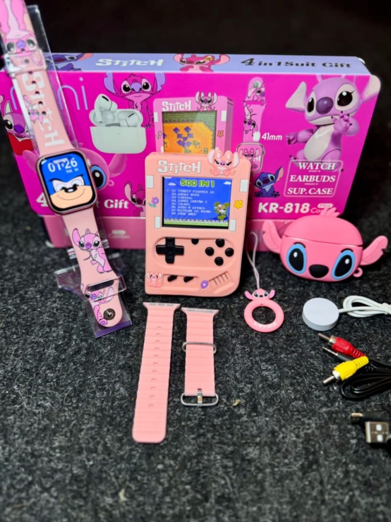Combo Infantil Kr718 Mini 4 En 1 12