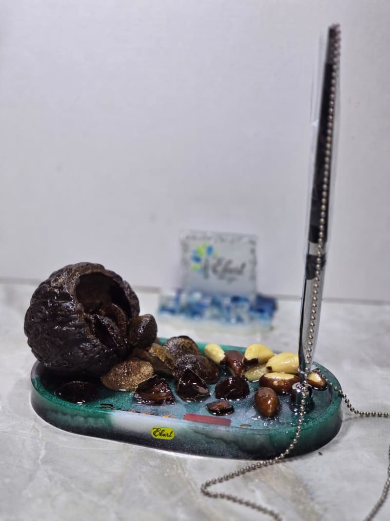 Porta Lapicero con Coco de Almendra 1