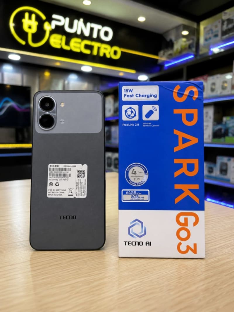 📱 TECNO Spark Go 3 – 64GB / 8GB RAM 1