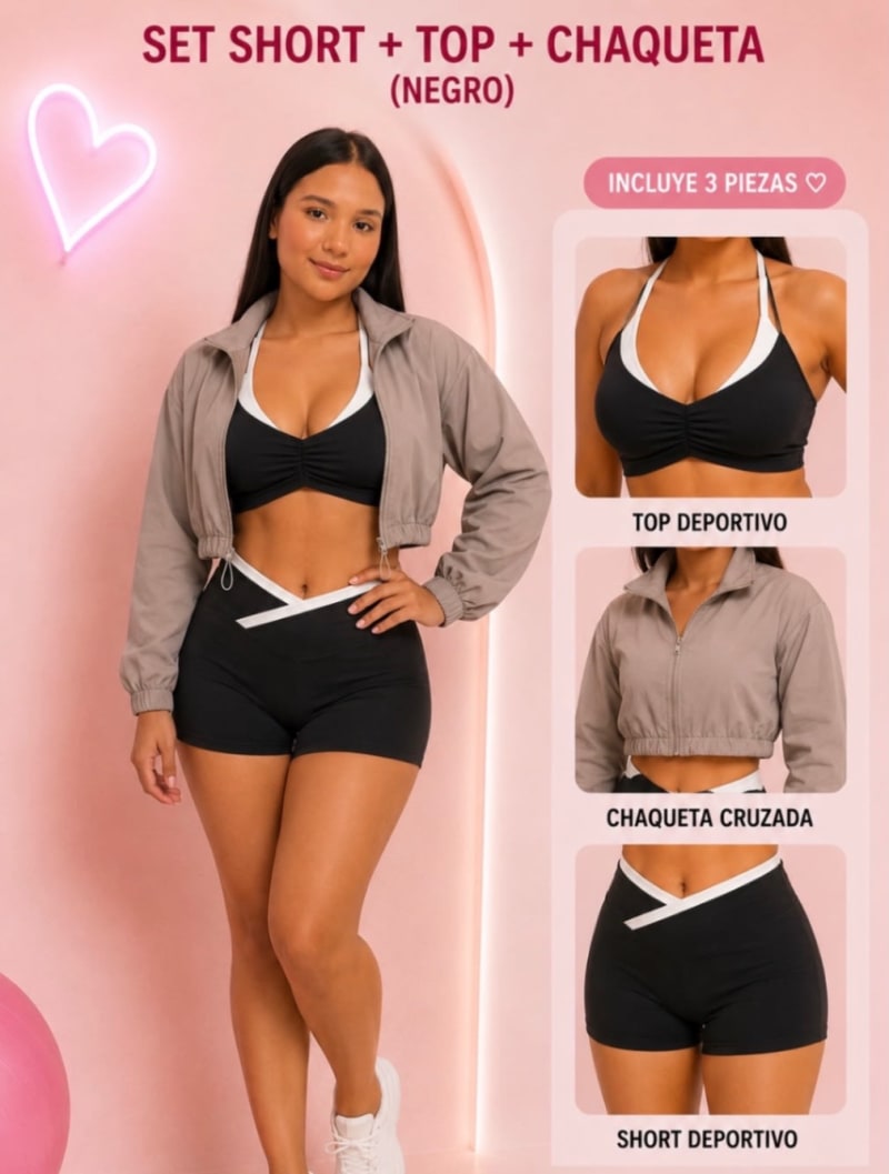 Set short sin push y top 1