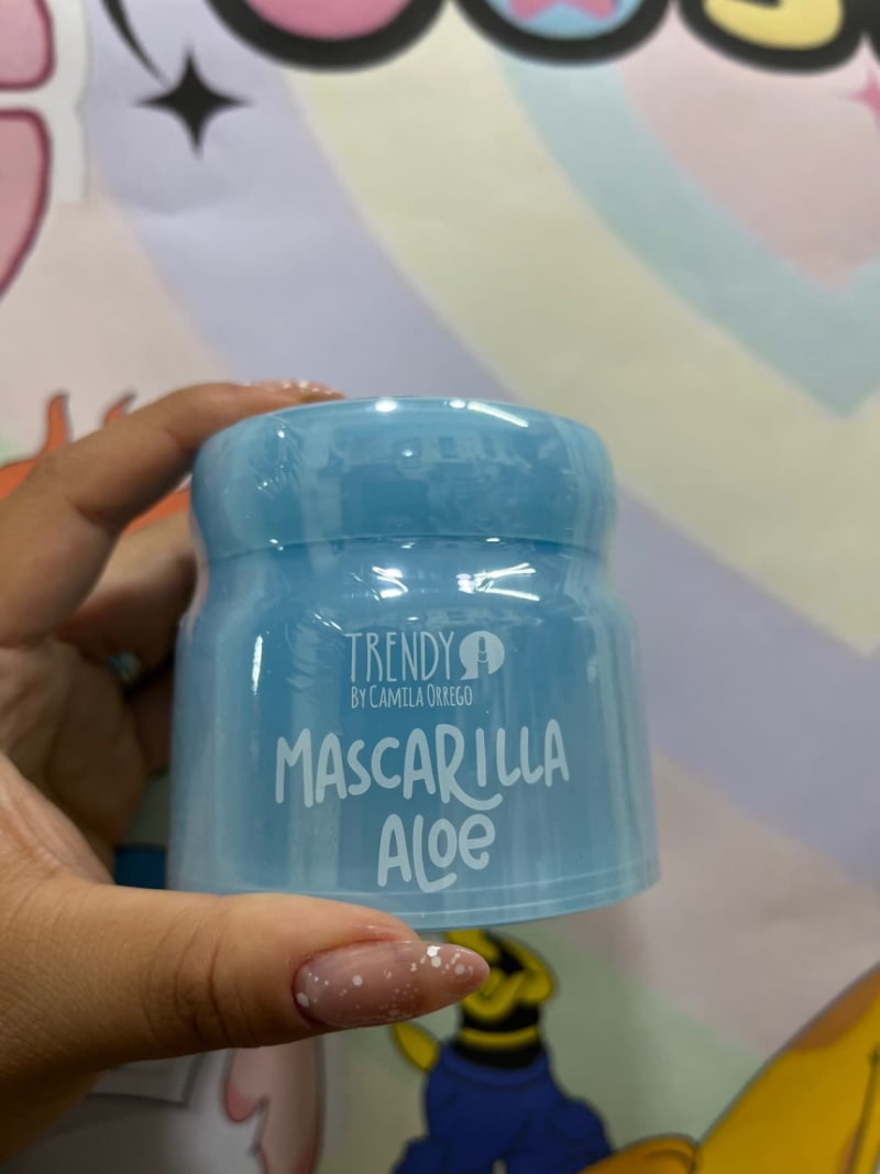 MASCARILLA ALOE TRENDY 🪴🩵 1