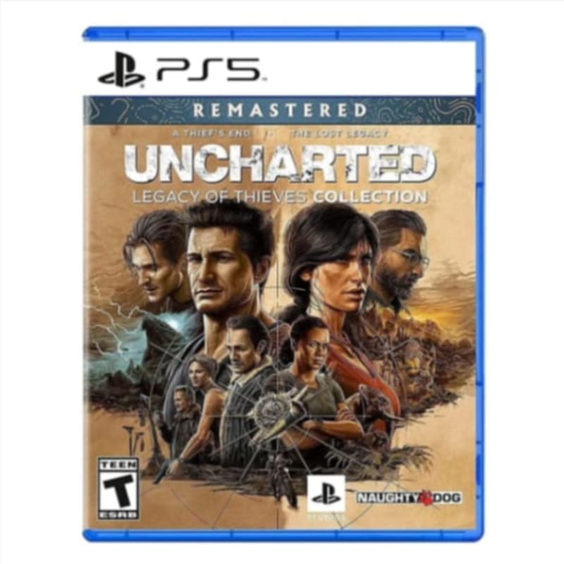 Uncharted Legacy Of Thieves Collection Ps5 juego físico 1