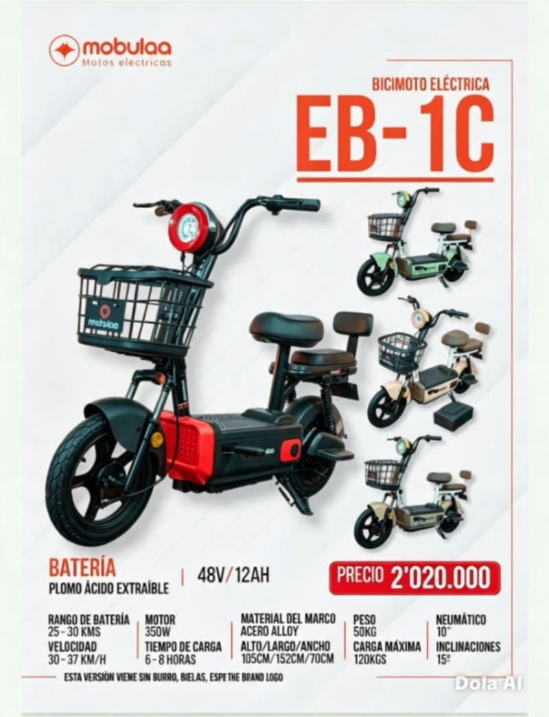 Moto mobula EB-C1 2