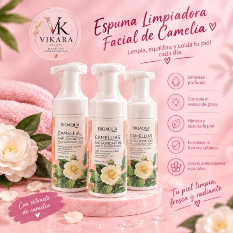 Espuma limpiadora facial 1