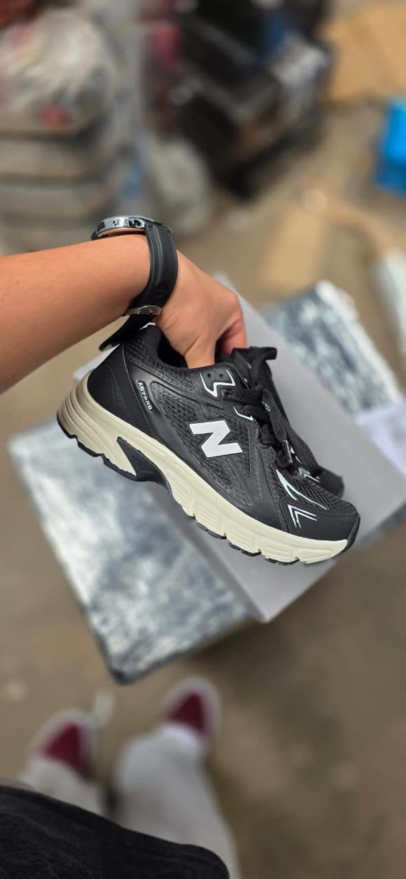 New Balance Abz Negra 2