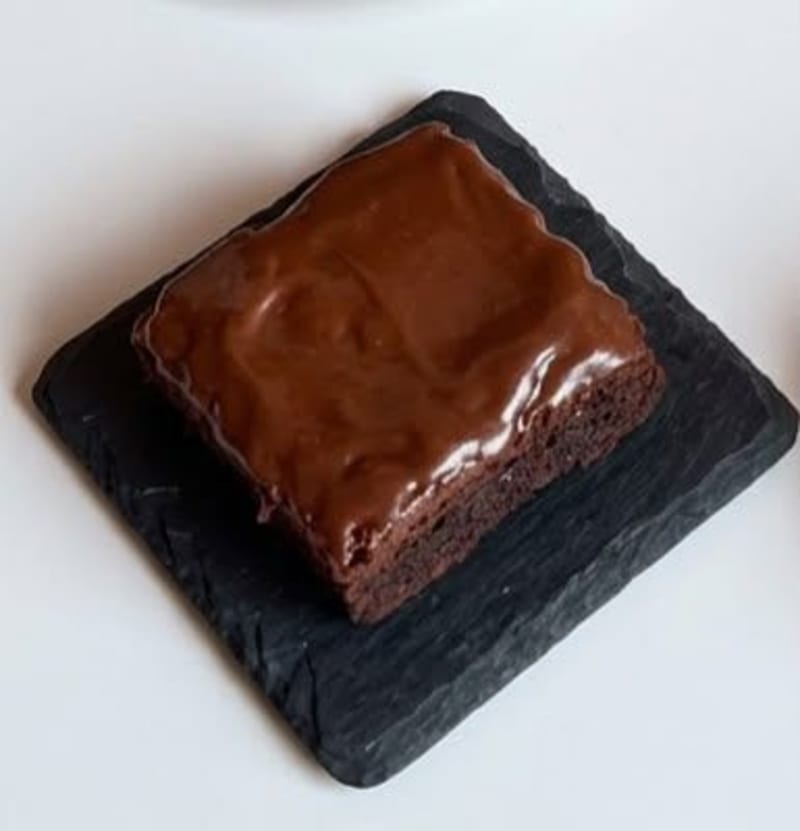 Brownie saludable con Arequipe sin Azúcar y Chocolate Negro 1