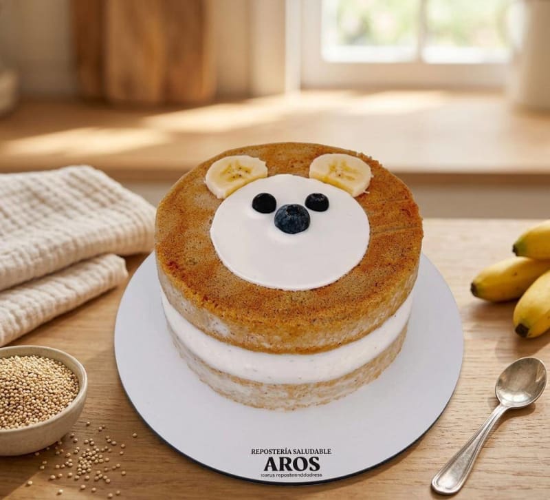 Torta Saludable Banano Quinoa 1