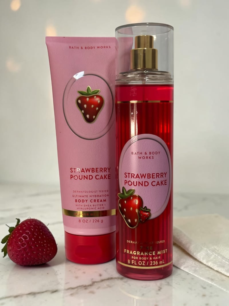 STRAWBERRY POUND CAKE 1