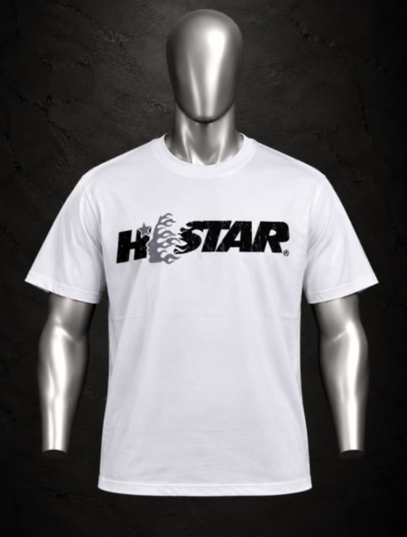 Camiseta HELLSTAR “Studios Huntington Park” — White 1