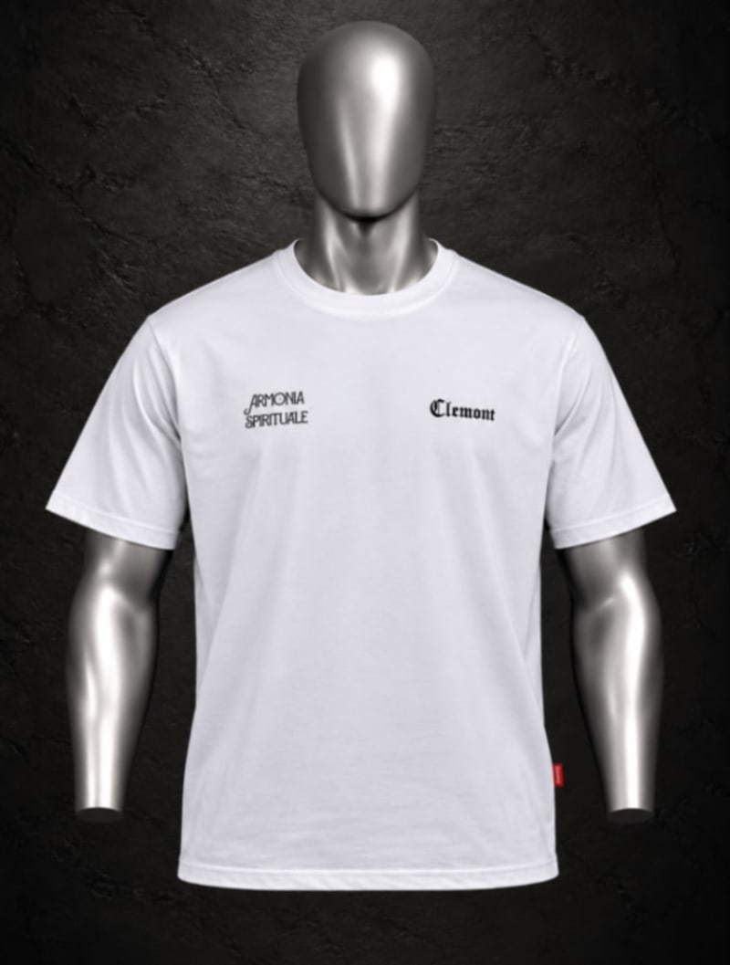 Camiseta CLEMONT “Armonia Spirituale” — White 1