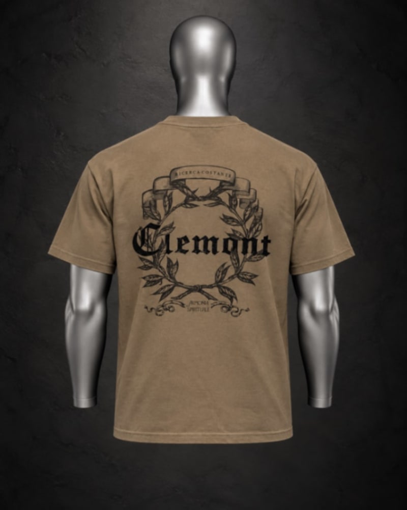 Camiseta CLEMONT “Armonia Spirituale” — Khaki 2