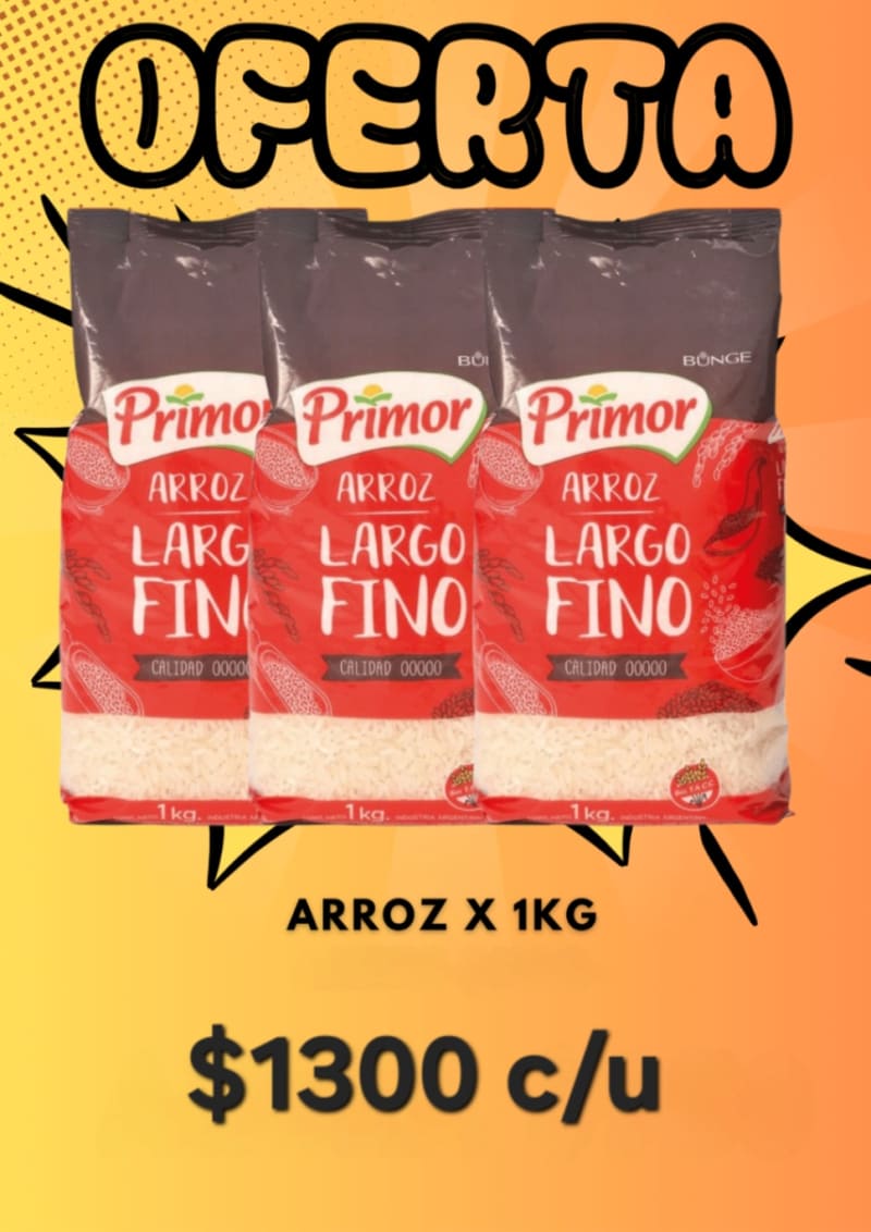Arroz  Primor x 1kg 1