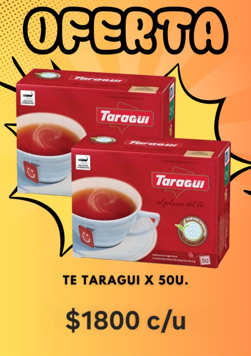 Te taragui x 50u 1