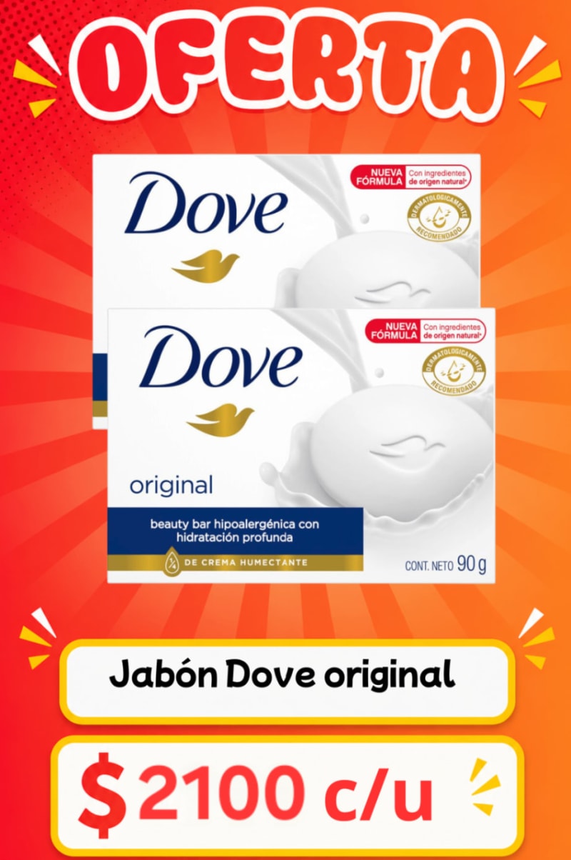 Jabón dove 1