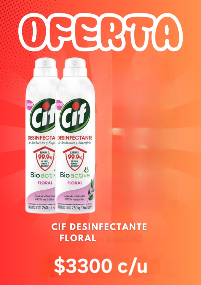 Cif aerosol floral 1