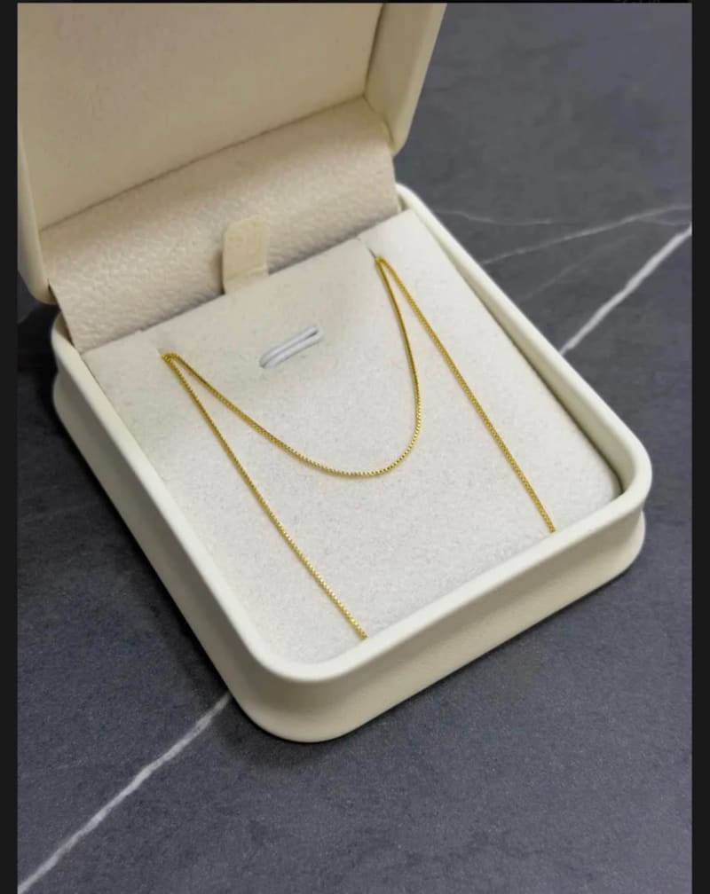 Cadena veneciana 45cm x 1mm 1