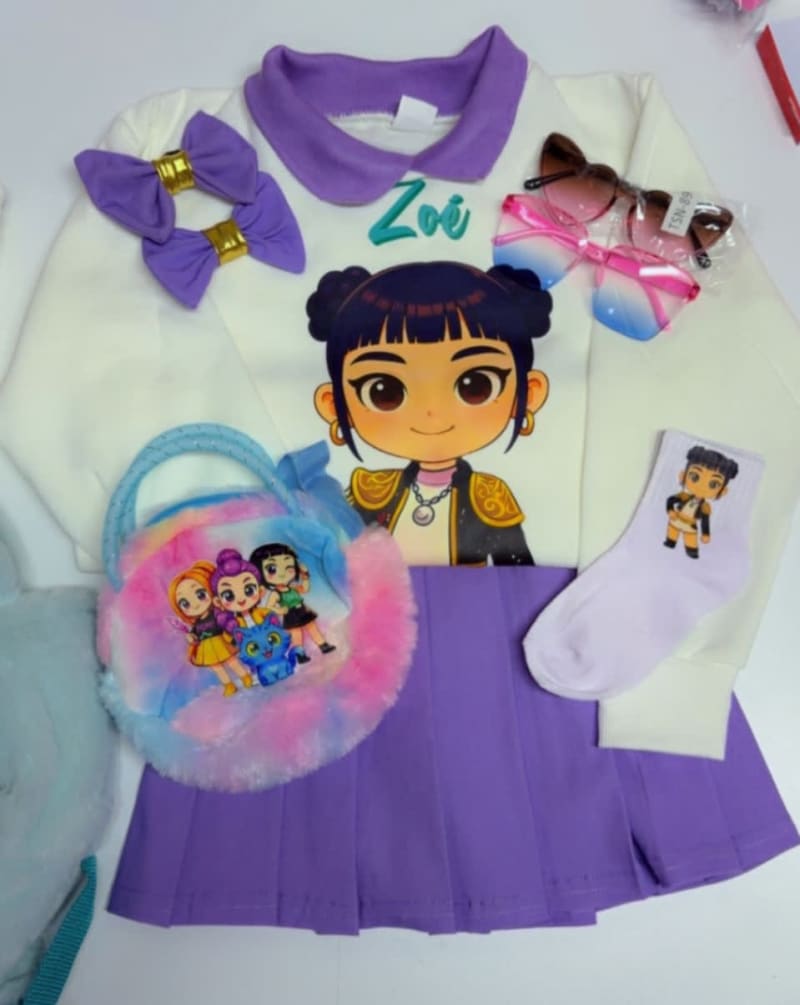 Conjucto Zoe Manga Larga 💜🛍️ 1