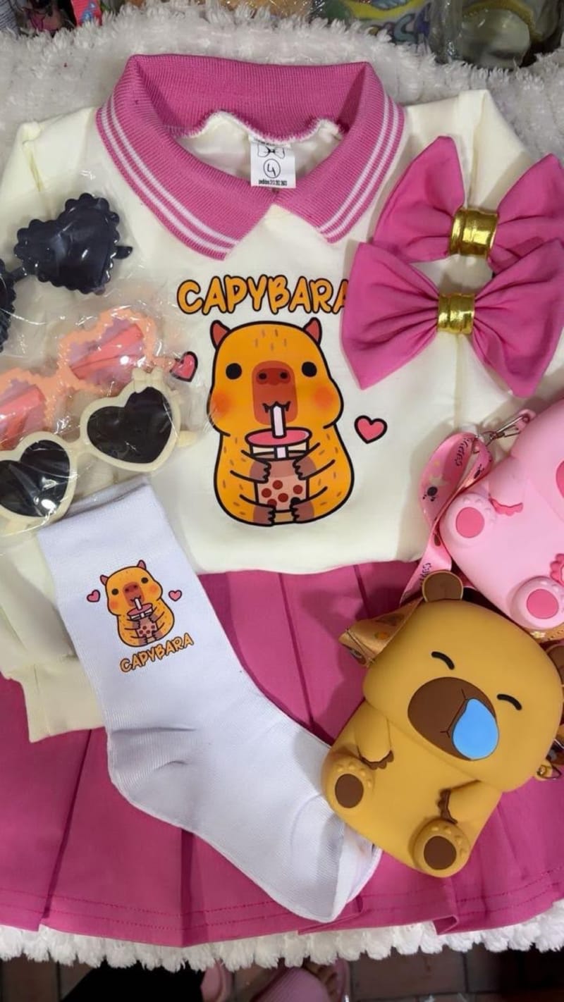 Conjucto  Capibara 🎀👑 1