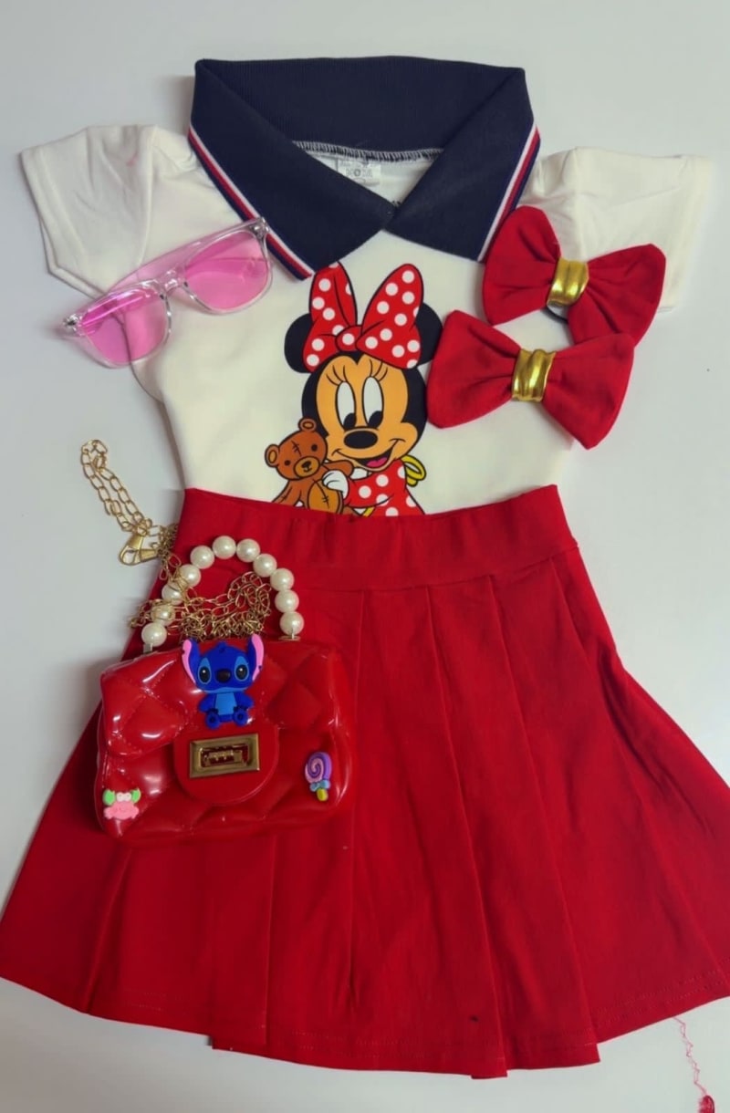 Conjucto Minnie 🖤🎀 2