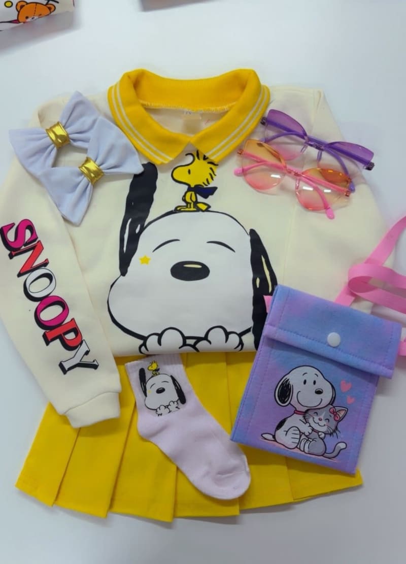 Conjucto Snoopy 💜✅🎀 3
