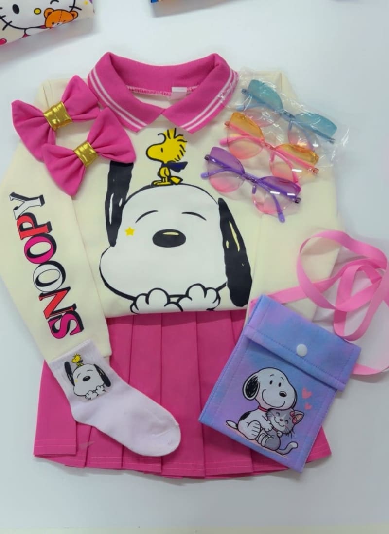 Conjucto Snoopy 💜✅🎀 2
