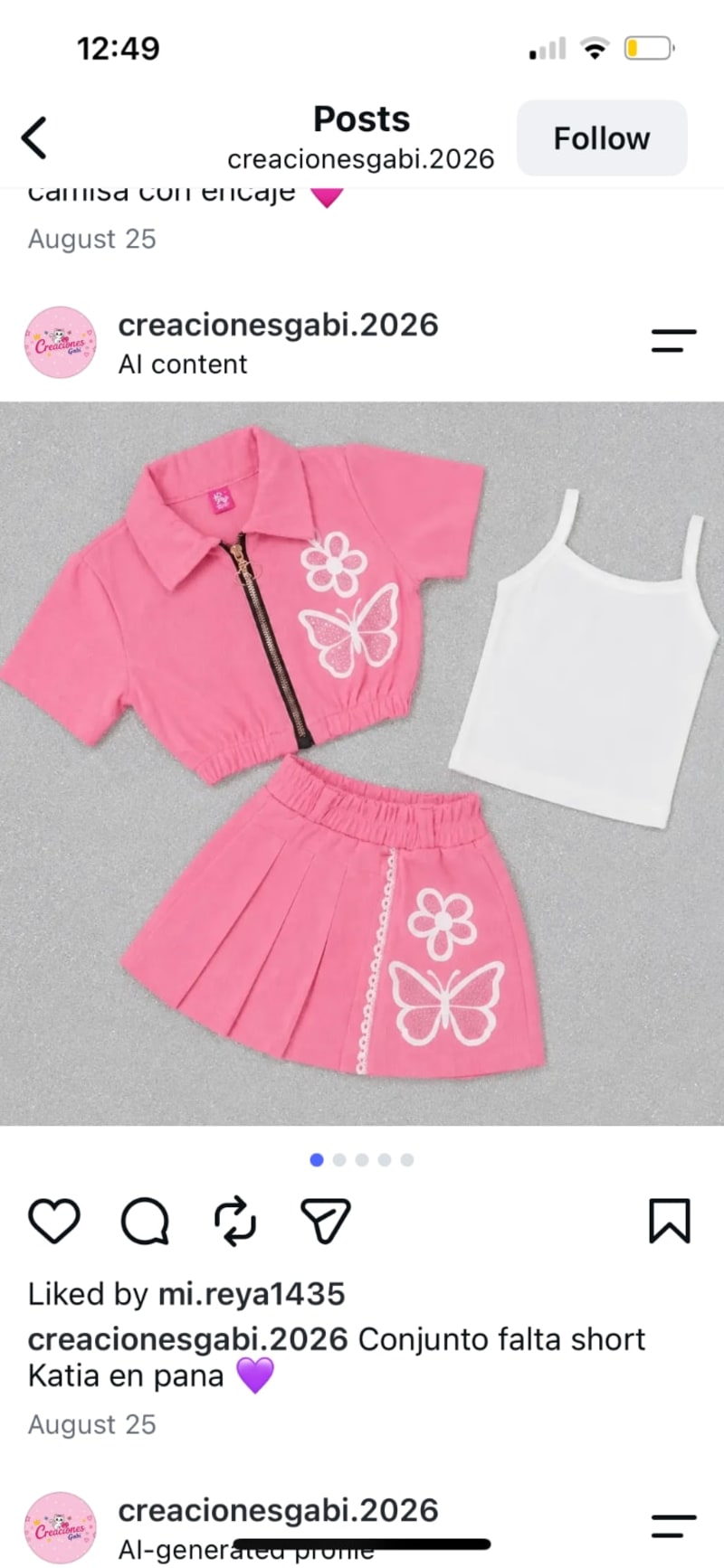 Conjucto falda 🎀💗 4