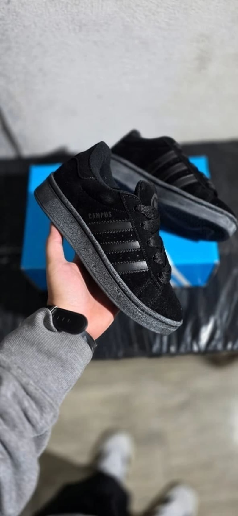 Adidas Campus Total Black 1