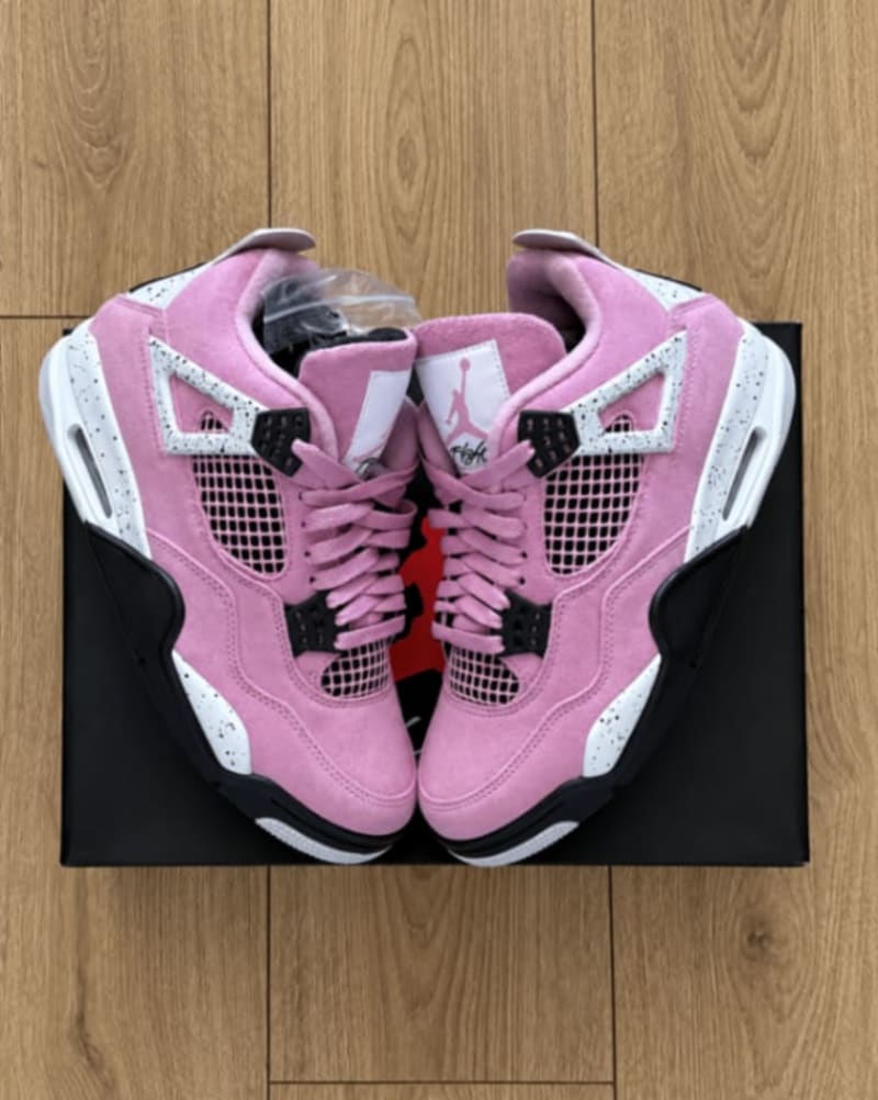 Jordan 4 "orchid" 1