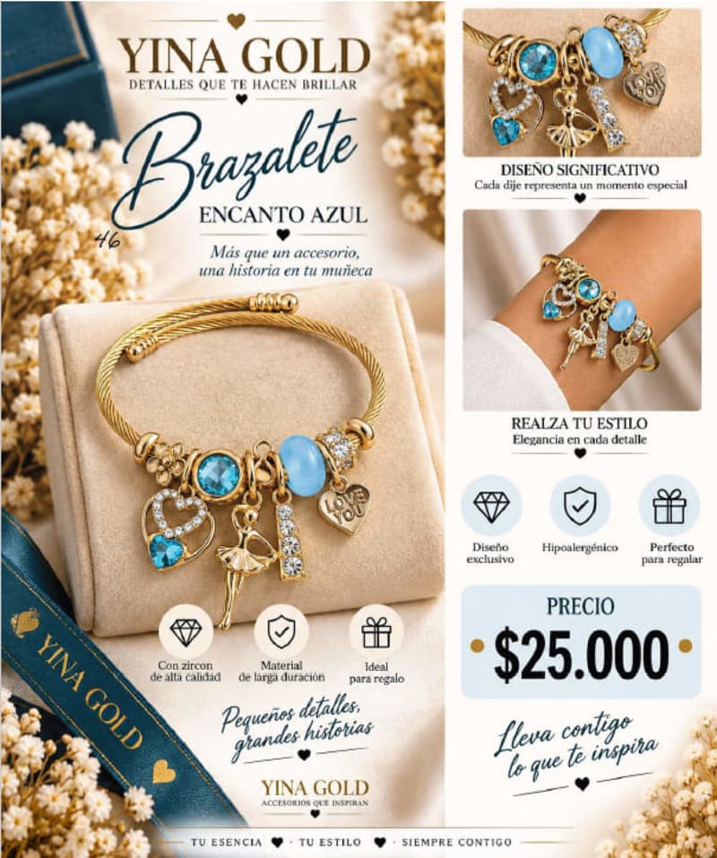 PANDORA ENCANTO AZUL 1