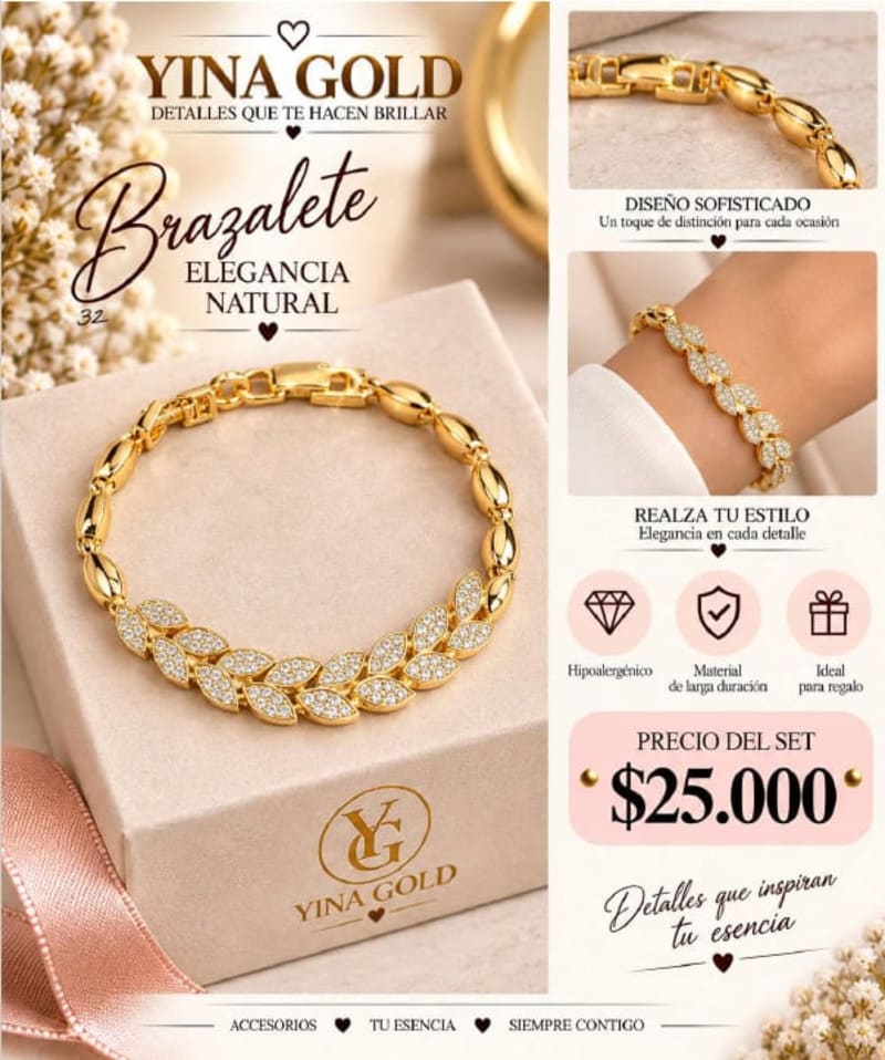 PULSERA ELEGANCIA NATURAL 1