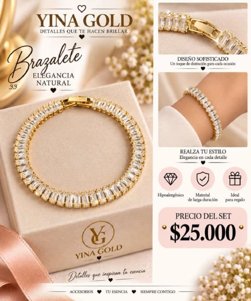 PULSERA  ELEGANCIA NATURAL 1