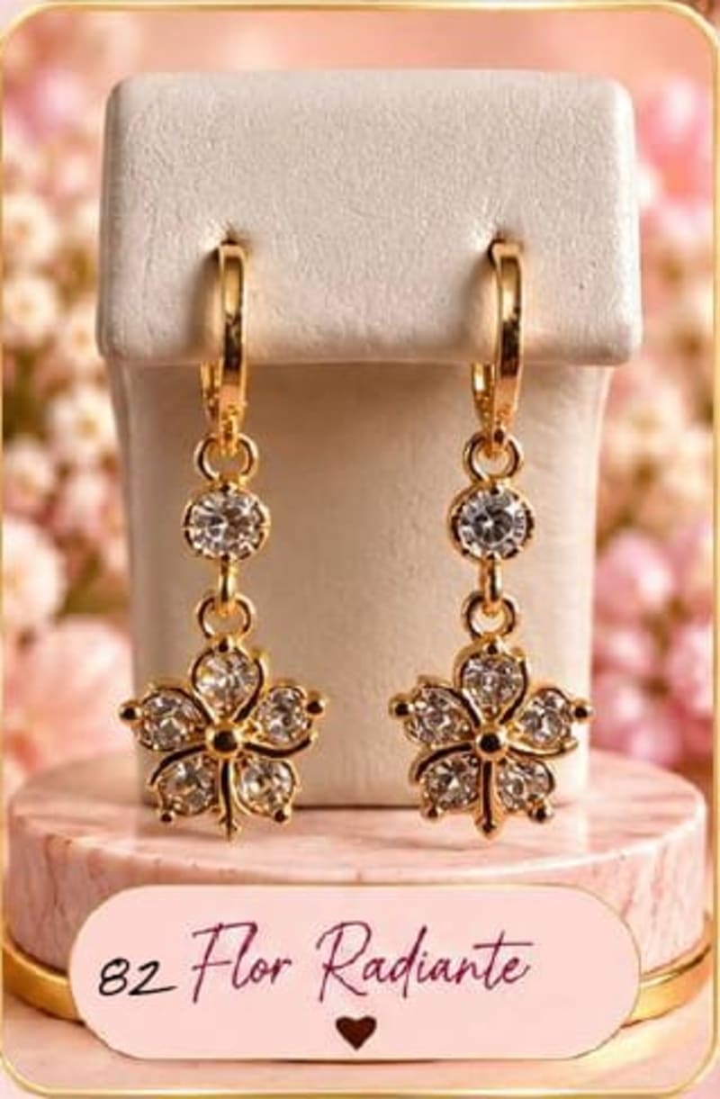 ARETES FLOR RADIANTE 1