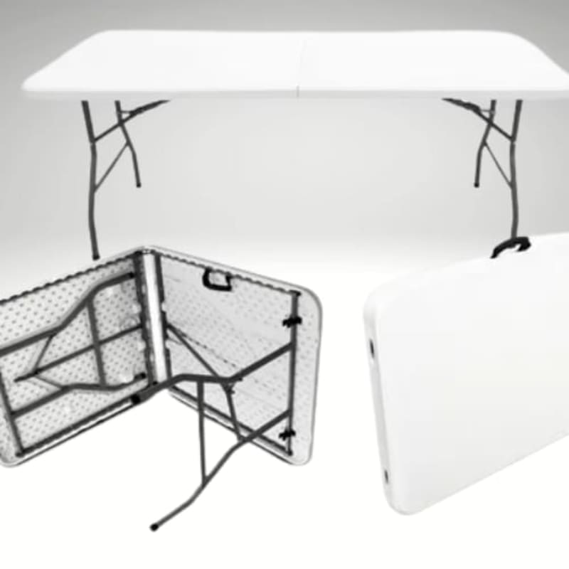 MESA PLEGABLE DE 180 CM 1
