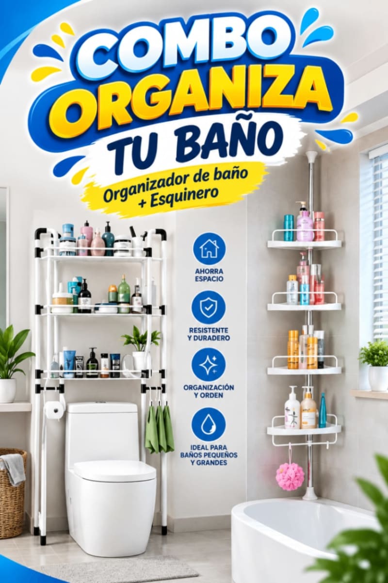 COMBO ORGANIZA TU BAÑO 1