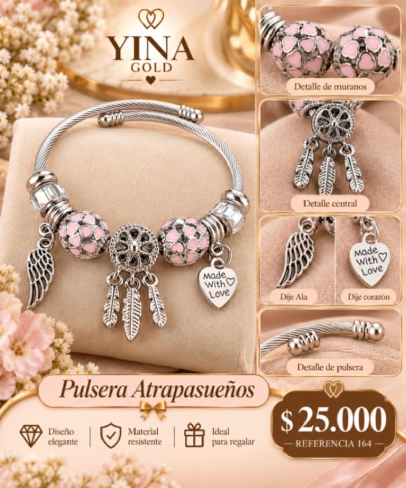 PANDORA PLATEADA ATRAPASUEÑOS 1