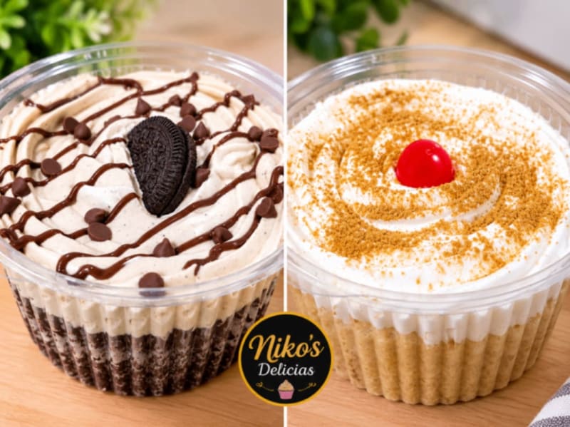 Tres leches tradicional y de chocolate 🍫 1