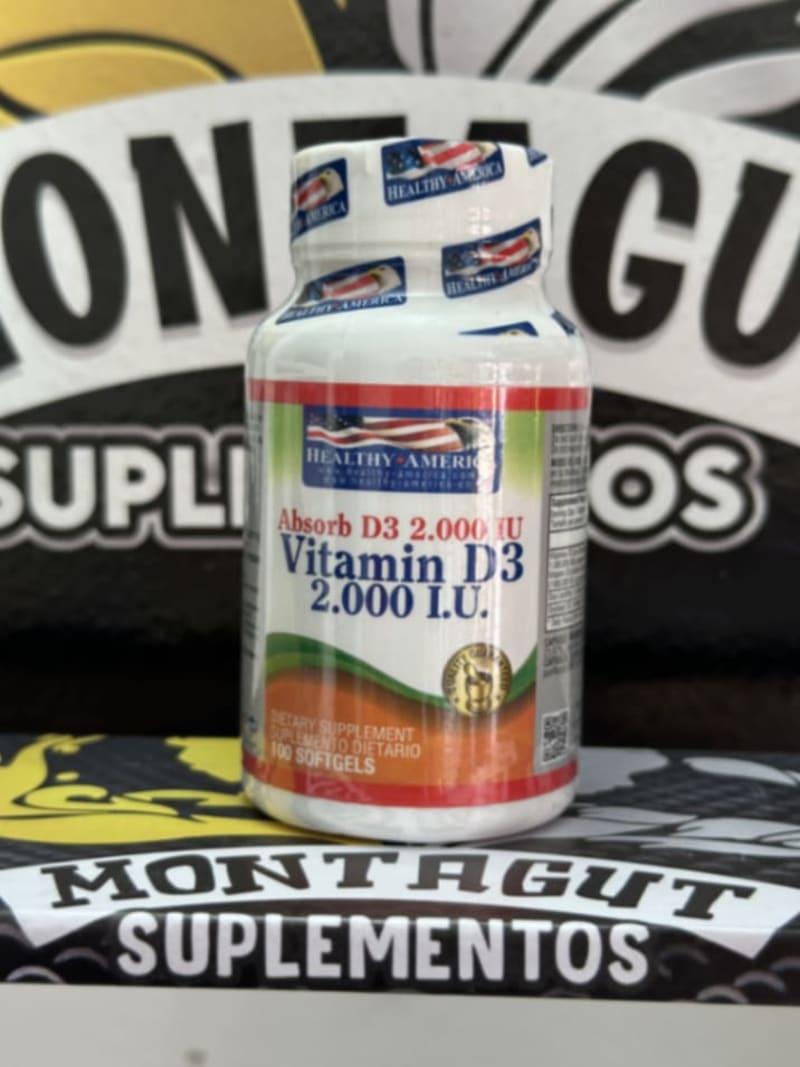 ☀️ Vitamin D3 2.000 IU — Healthy America 1