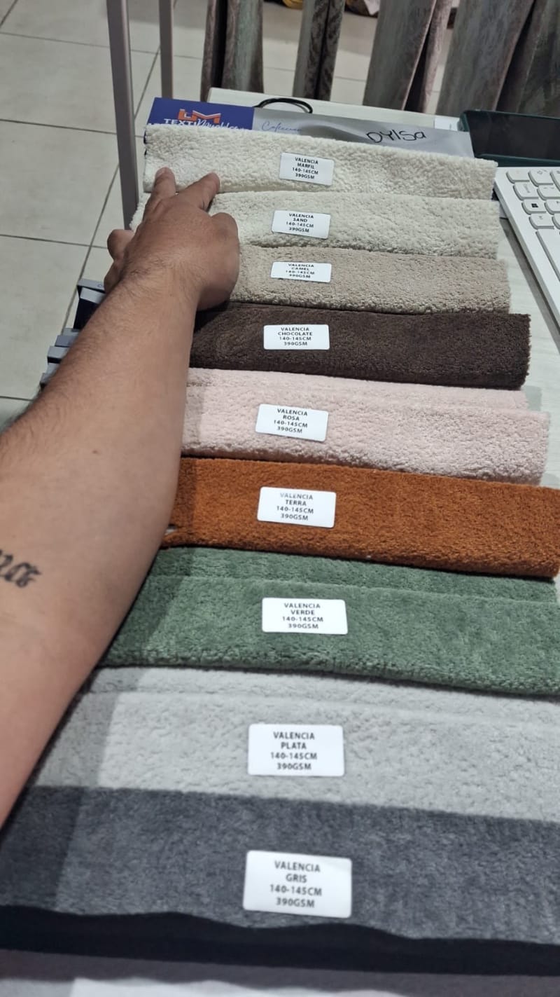 Tipos de tela - colores - texturas 44