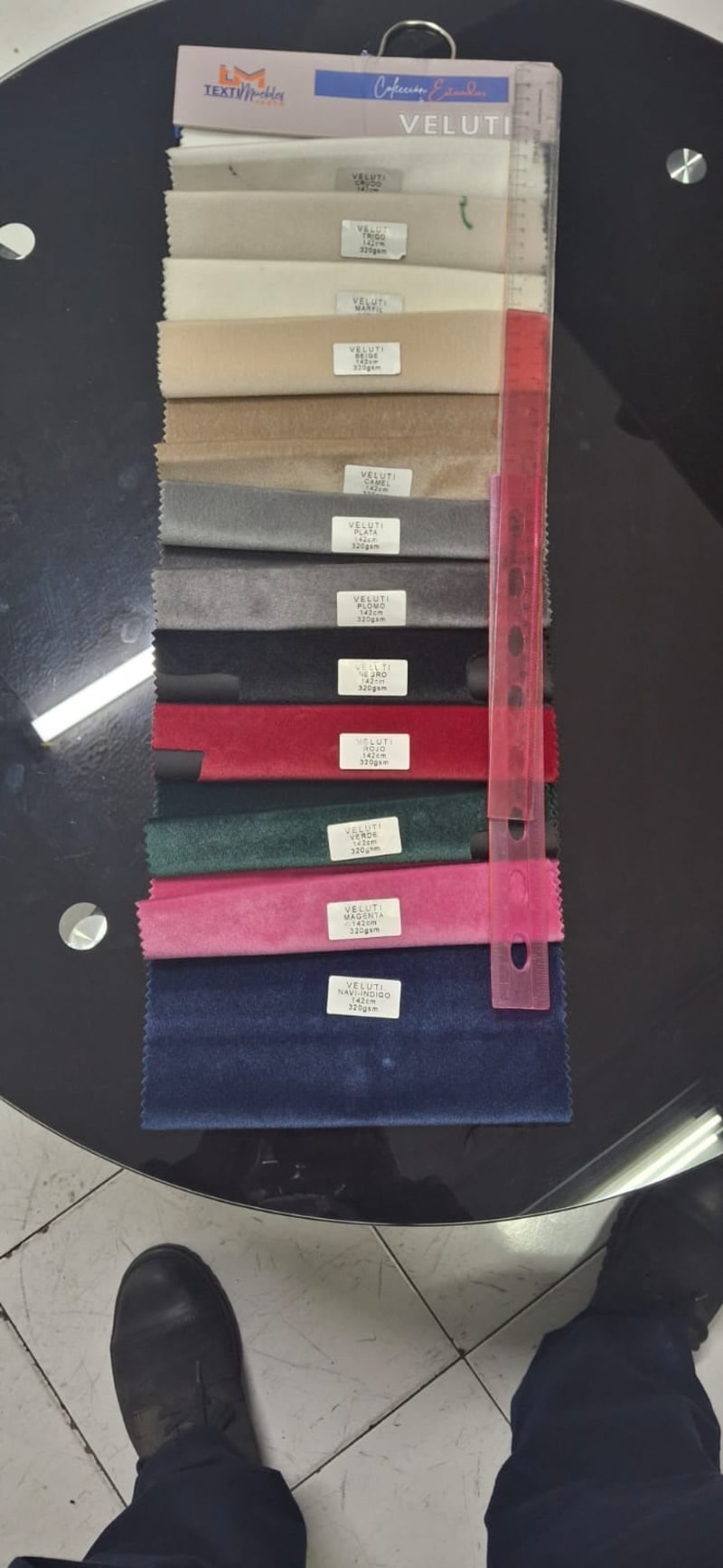 Tipos de tela - colores - texturas 65