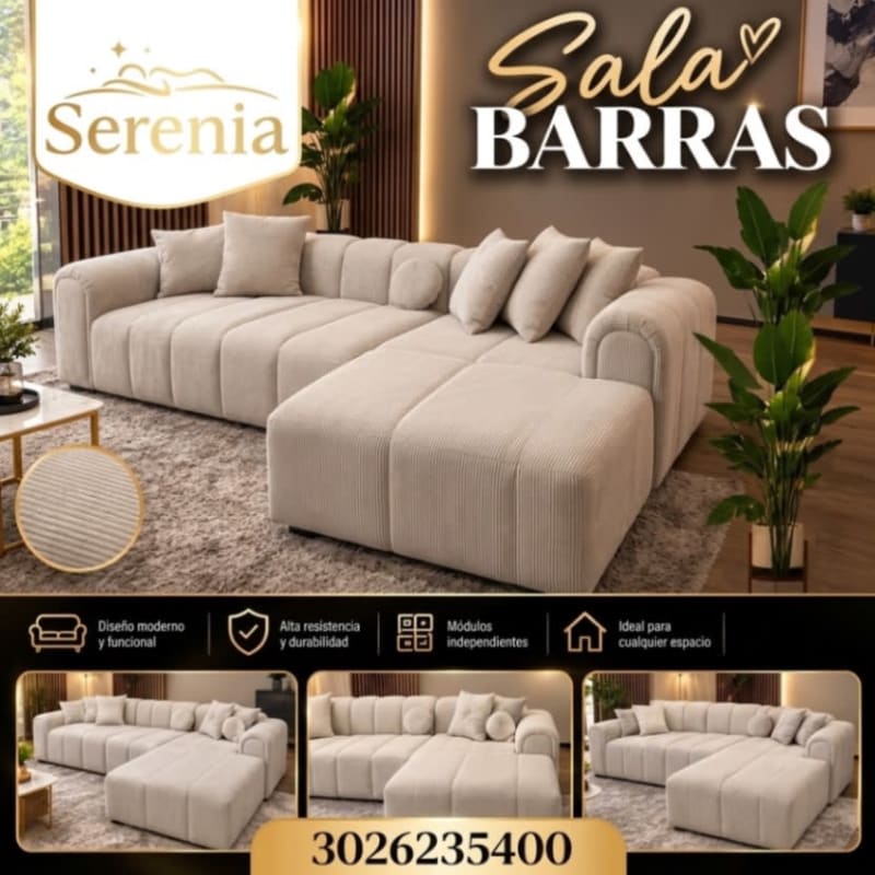 🛋️ CATÁLOGO DE SALAS SERENIA 4
