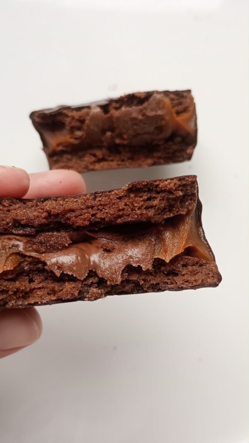 Alfajor corazón de nutella 1