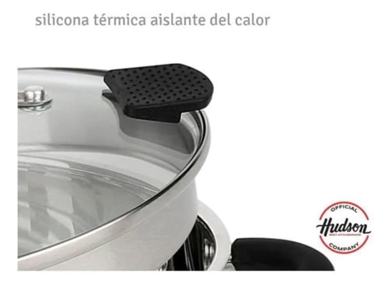 SET DE BATERIA ACERO INOXIDABLE 6P 2