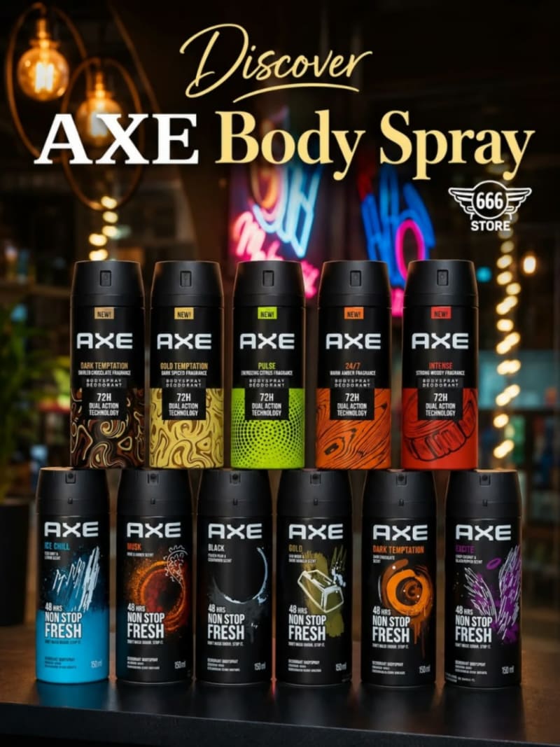 desodorantes axe 2