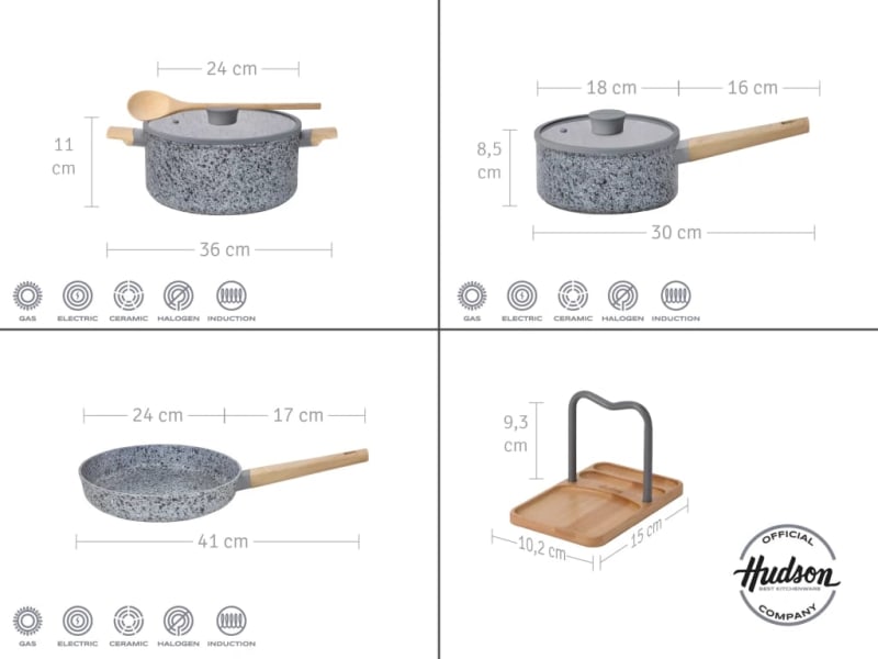 SET BATERIA STONE 10P 5